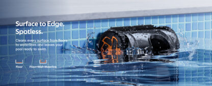 Robot limpiapiscinas inalámbrico K55 con navegación inteligente y pantalla táctil 🏊‍♂️📱🧼 - Imagen 11