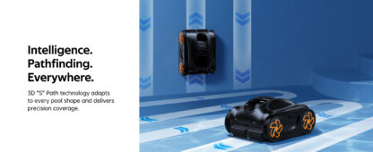 Robot limpiapiscinas inalámbrico K55 con navegación inteligente y pantalla táctil 🏊‍♂️📱🧼 - Imagen 14