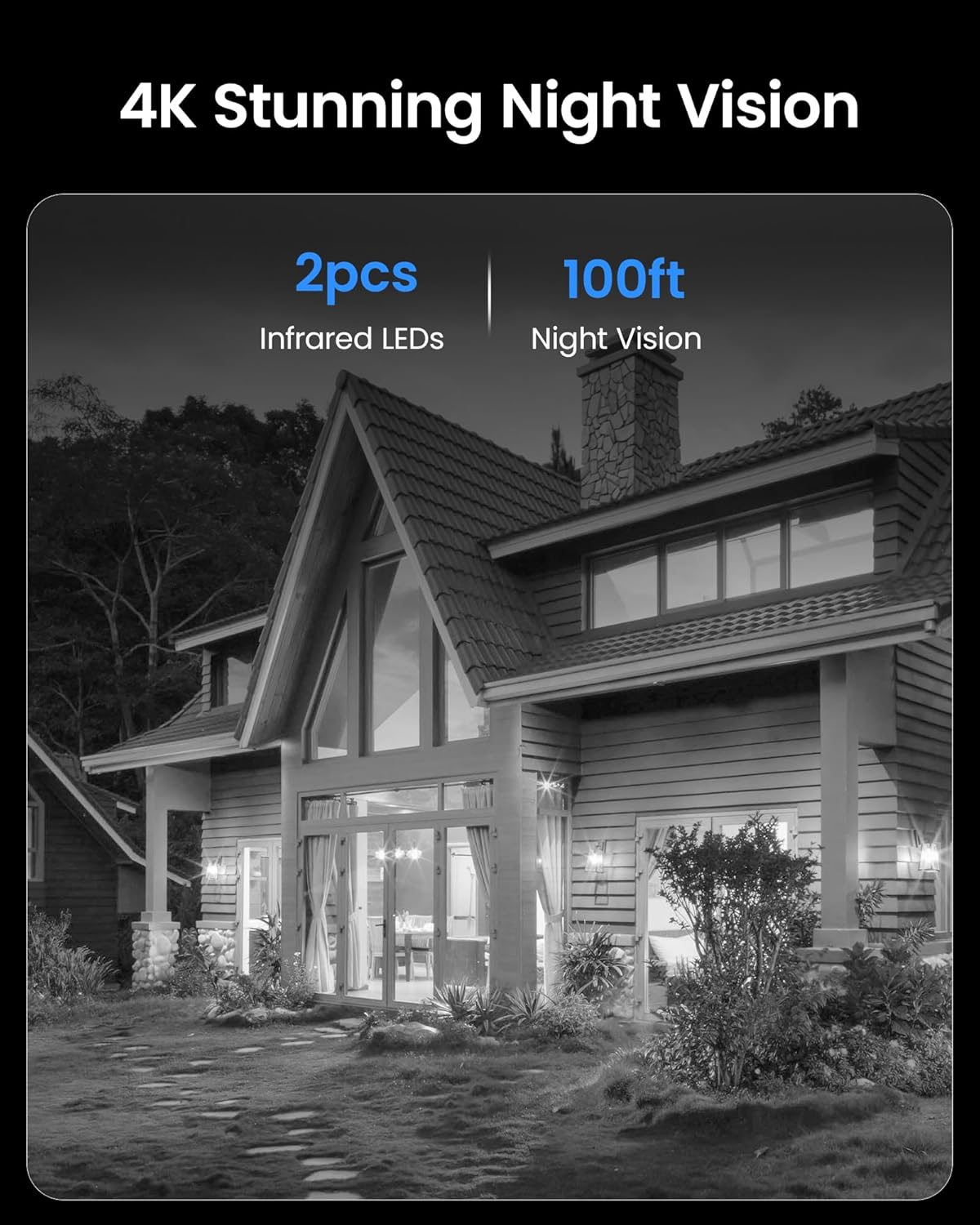 Sistema de cámaras 4K 8MP PoE 8 canales con NVR 2TB, audio y detección AI 🚨📷 - Imagen 3