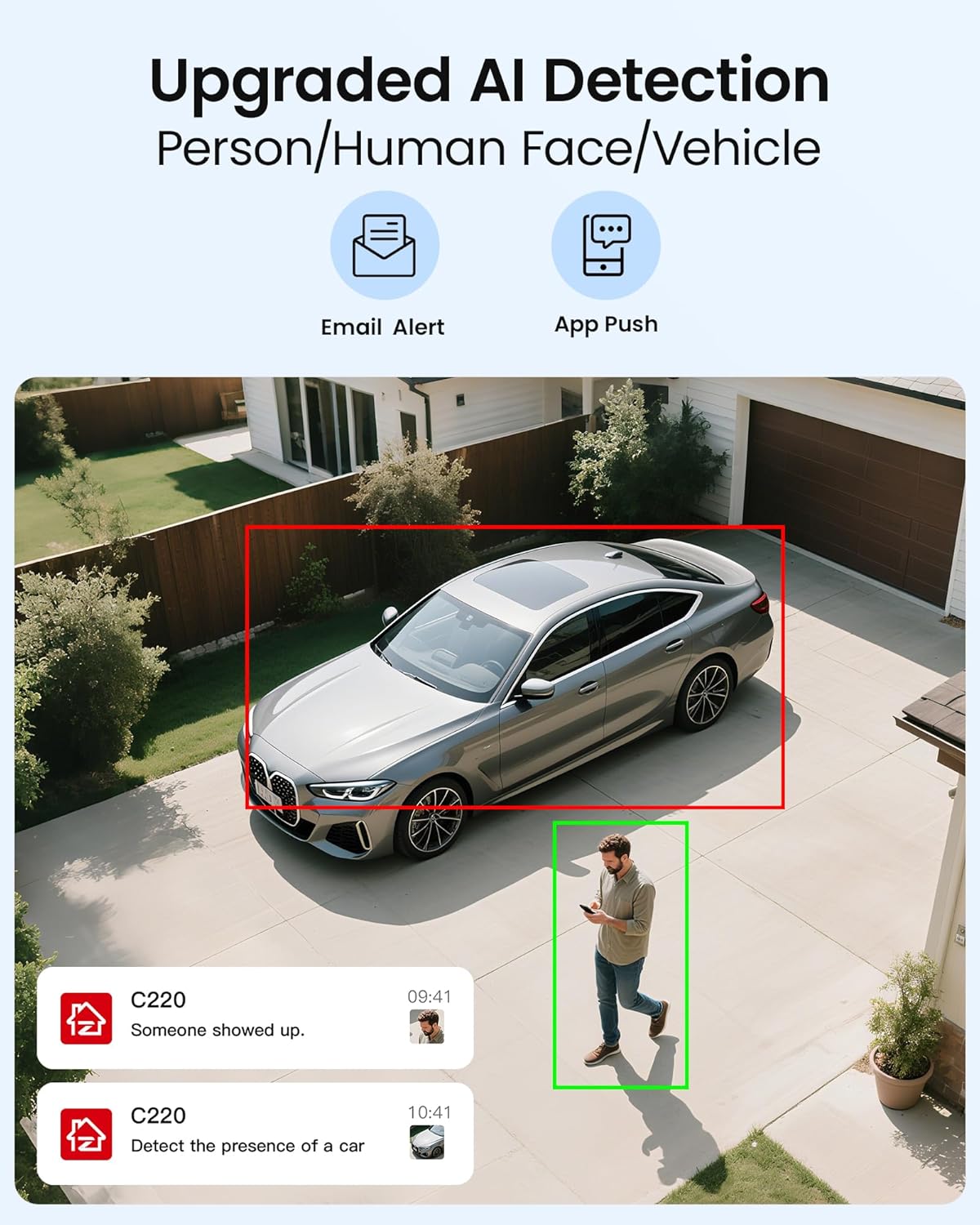 Sistema de cámaras 4K 8MP PoE 8 canales con NVR 2TB, audio y detección AI 🚨📷 - Imagen 5