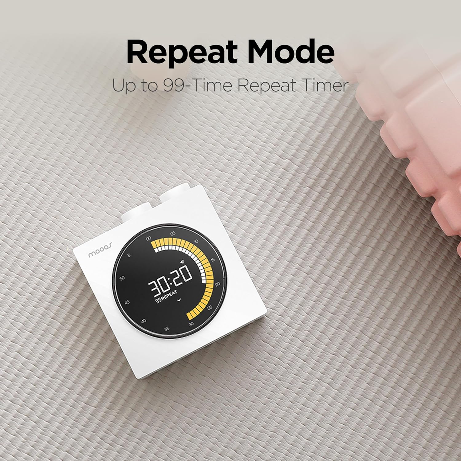 Temporizador digital recargable con pantalla LCD y anillo visual de cuenta regresiva ⏱️🔋 - Imagen 4