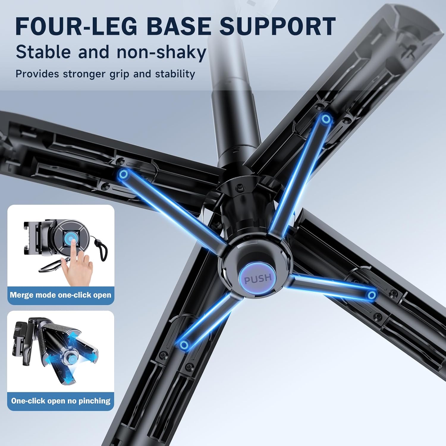 Trípode de Viaje Mini con Control Bluetooth y Cabezal Giratorio 📸✨ - Imagen 3