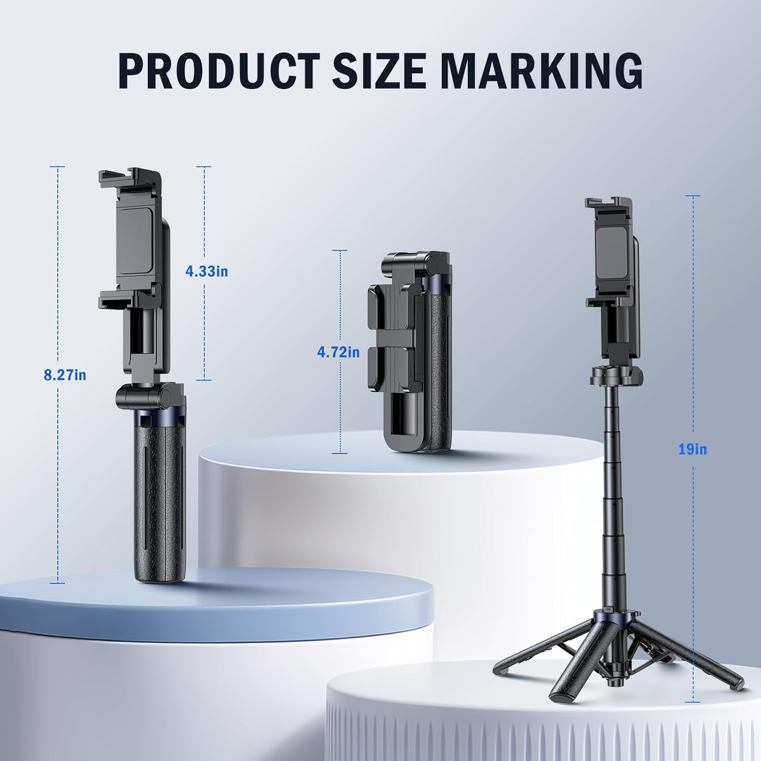 Trípode de Viaje Mini con Control Bluetooth y Cabezal Giratorio 📸✨ - Imagen 7