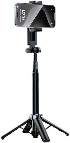 Trípode de Viaje Mini con Control Bluetooth y Cabezal Giratorio 📸✨ - Imagen 8