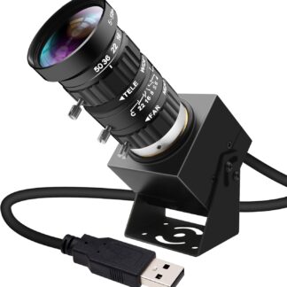 Cámara 4K USB con Zoom Manual 10X y Lente Telefoto CS-Mount 🎥🔍