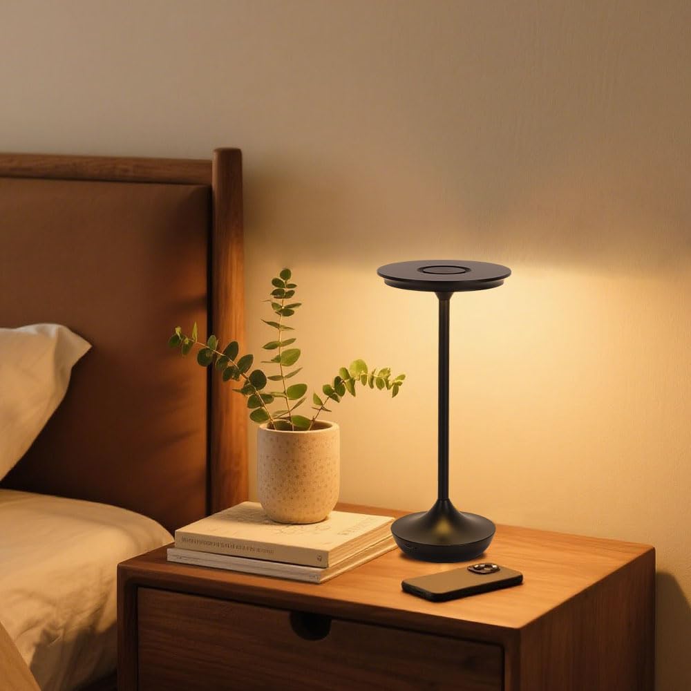 Lámparas Recargables de Mesa sin Cable (2 Piezas) 💡🖐️ - Imagen 2