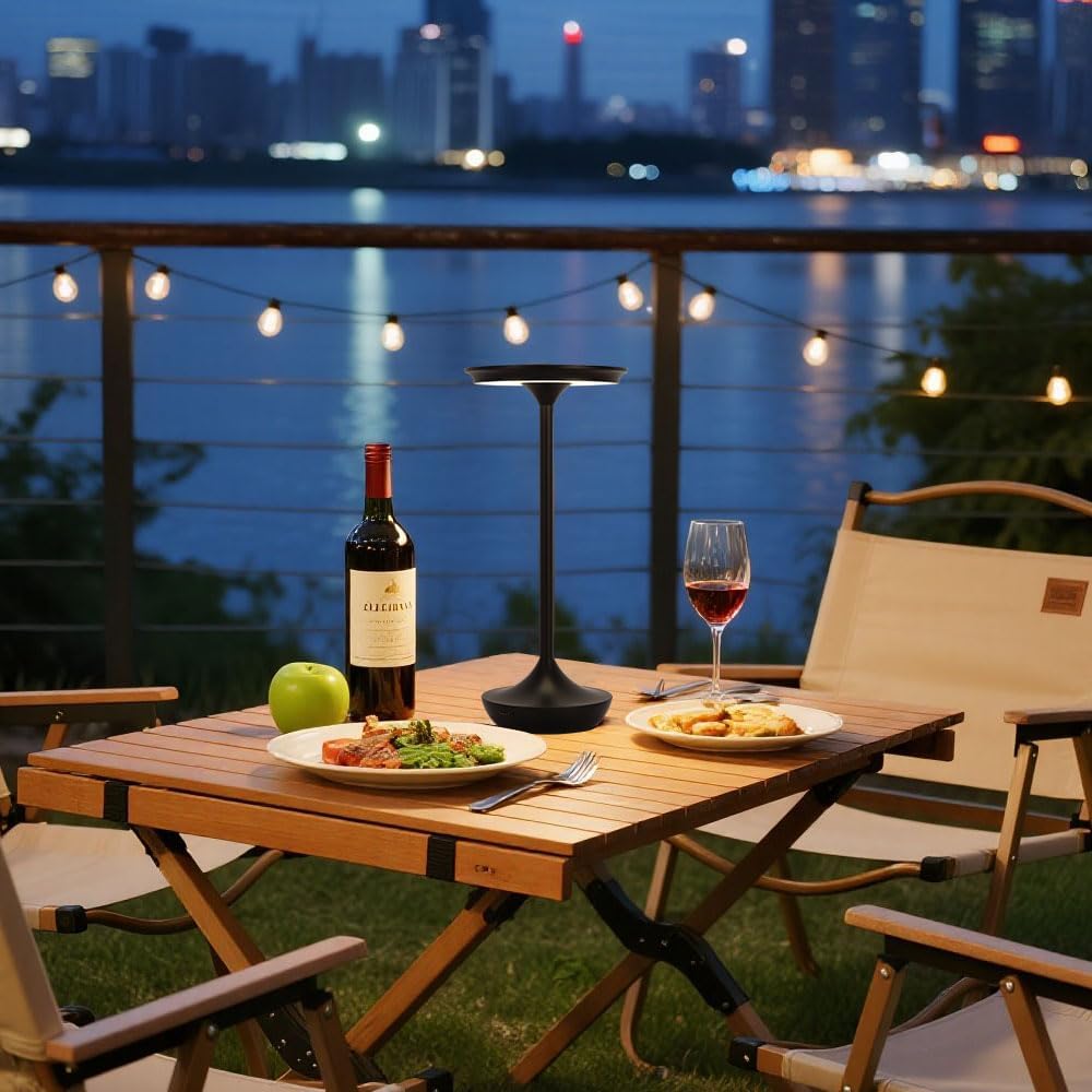 Lámparas Recargables de Mesa sin Cable (2 Piezas) 💡🖐️ - Imagen 4