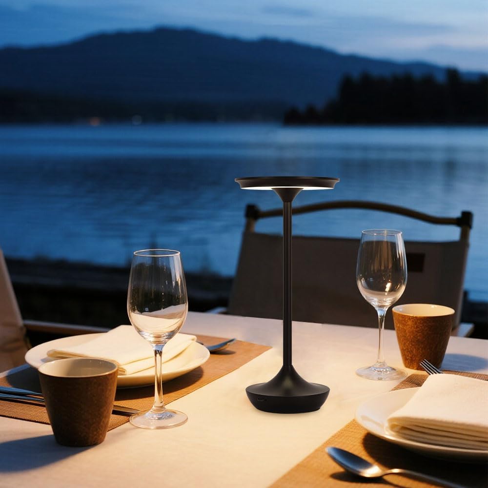 Lámparas Recargables de Mesa sin Cable (2 Piezas) 💡🖐️ - Imagen 6