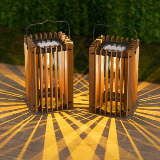 Lámparas Solares Colgantes para Exterior (2 Piezas) 💡🌿