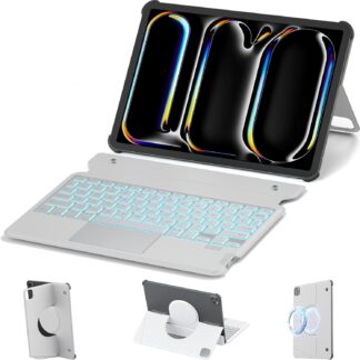Nillkin Case con Teclado Desmontable y Retroiluminado para iPad Pro/Air 13'' (M2/M3/M4) 💻✨
