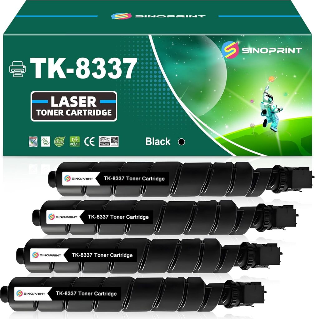 Cartuchos de tóner compatibles para impresora Kyocera TASKalfa 3252ci y 3253ci (Negro, Magenta, Cian, Amarillo) 🎨🖨️