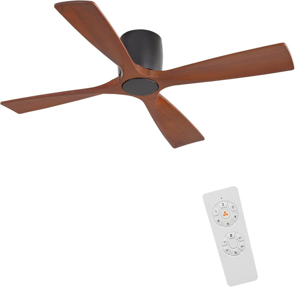 Ventilador de Techo de 122 cm sin Luz con Control Remoto 🌬️🌀