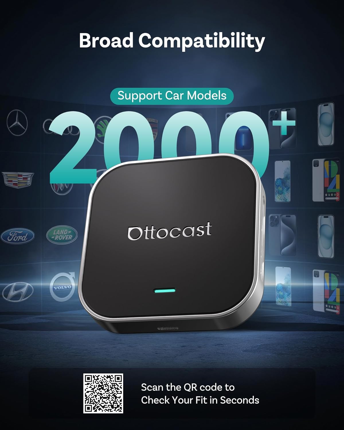 Adaptador Ottocast Magic Box E2 para CarPlay y Android Auto inalámbrico con YouTube, Netflix y TikTok+ 🚗📺 - Imagen 5