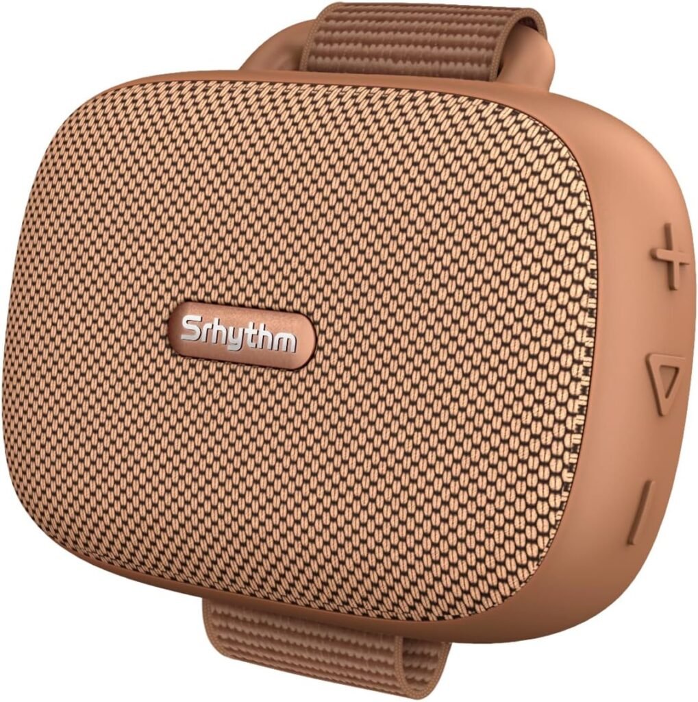 Bocina Portátil Srhythm K1 Bluetooth 6.0 – Sumergible, Compacta y Potente 🔊🚴‍♂️