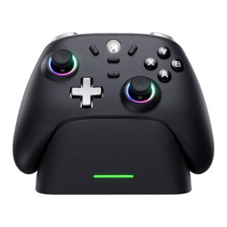 Control Inalámbrico ECHTPower para PC, Switch, Android, iOS 🎮✨ con Dock de Carga, RGB y Joysticks Hall