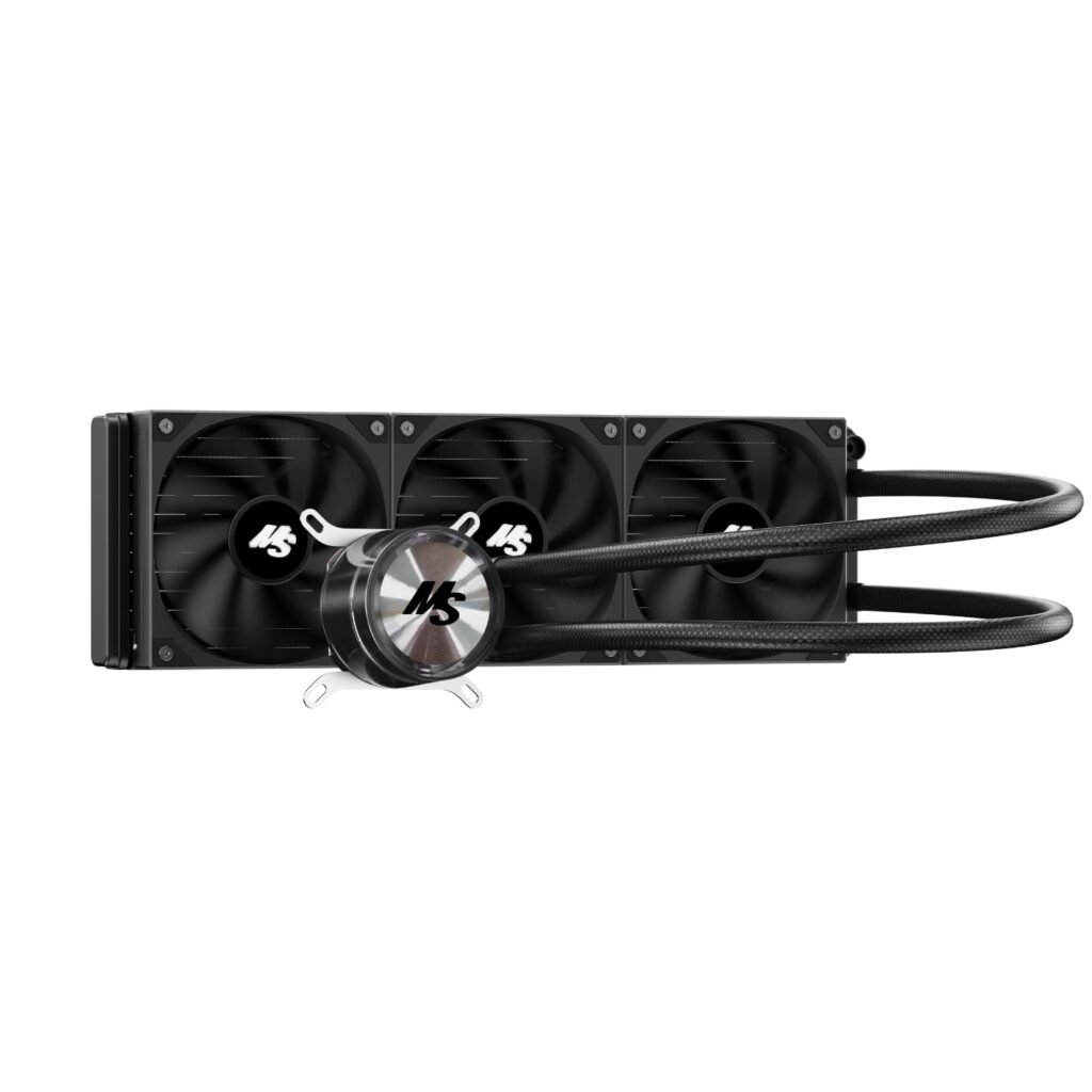 Enfriador Líquido para CPU 360mm con Bomba Cerámica y 3 Ventiladores PWM 🌬️💻