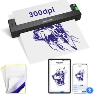 Impresora Térmica Portátil para Tatuajes y Documentos con Conexión Inalámbrica 📱🖨️