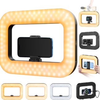 Luz de Video con Soporte Estabilizador y Batería 8000 mAh 🎥📱