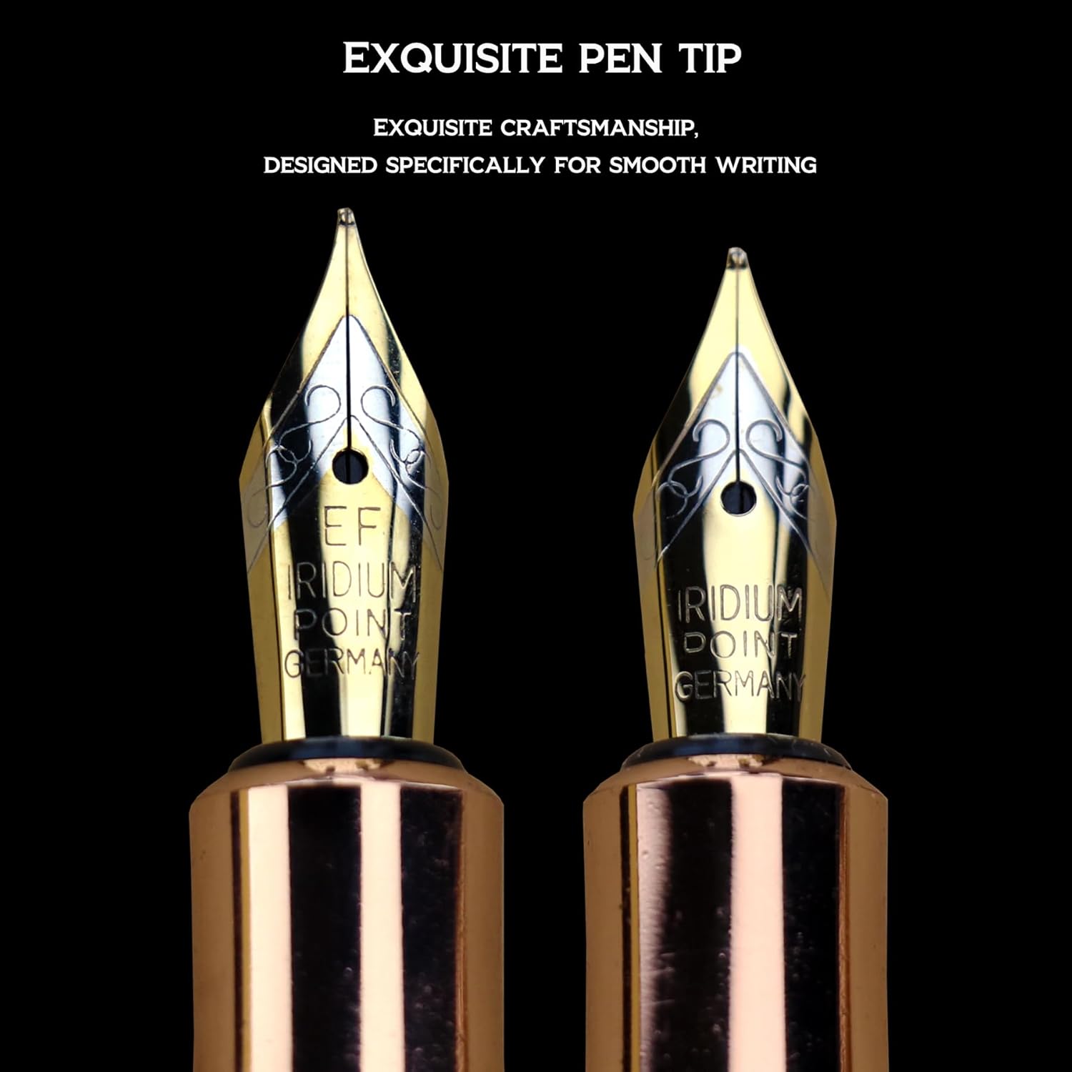 Pluma Estilográfica de Lujo DUNBONG con Estuche, Dos Plumillas y Tinta Incluida 🖋️🎁✨ - Imagen 4