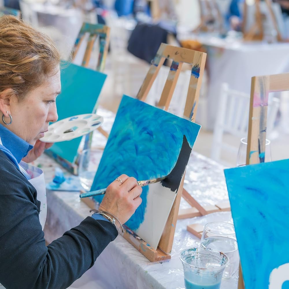 Set de 48 lienzos blancos para pintura de varios tamaños 🎨🖼️ - Imagen 2