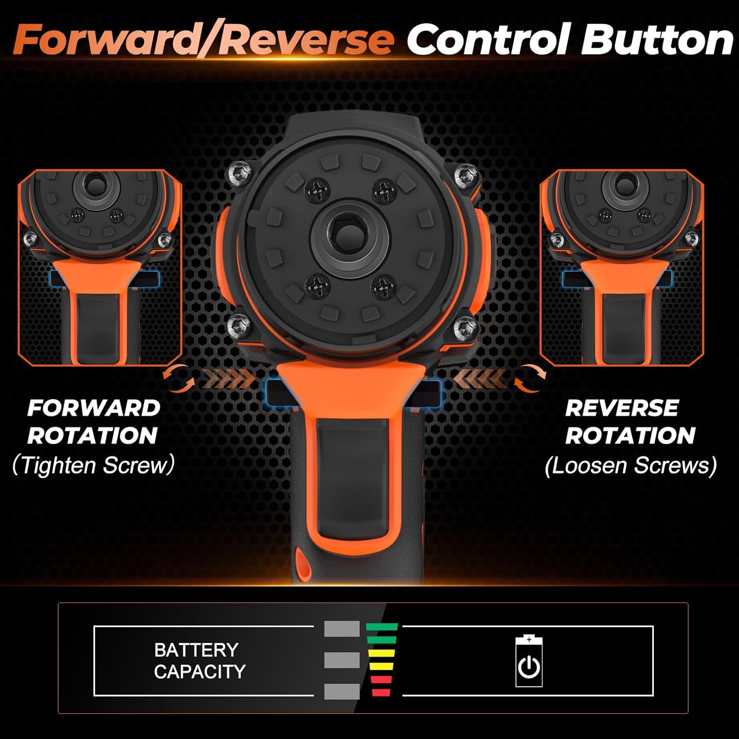 Taladro inalámbrico 21V 5-en-1 con 2 baterías 🔧🔋 - Imagen 5