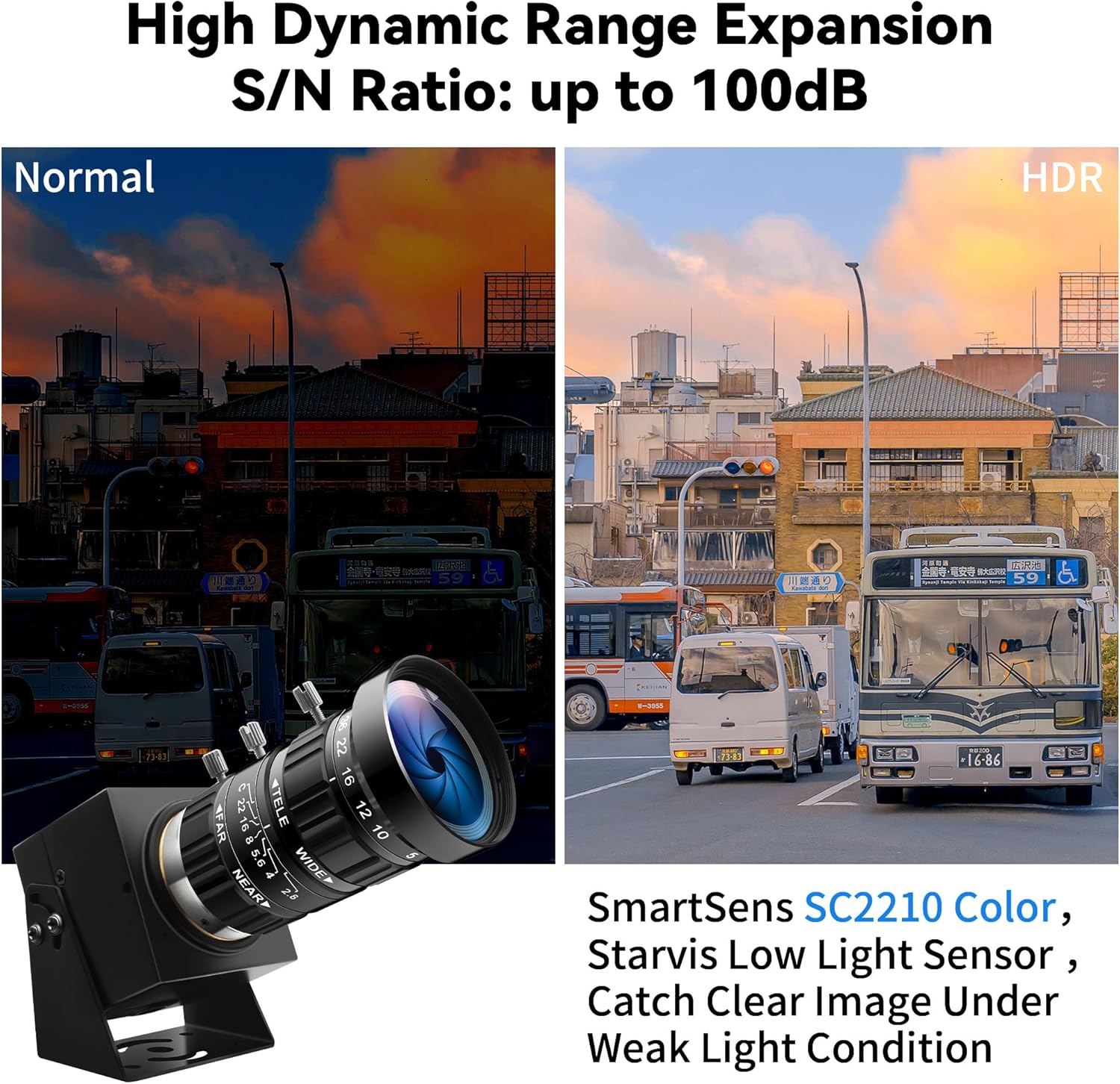 Cámara USB 1080P con Zoom Óptico 10X, Visión Nocturna y HDR 🌙🔍 - Imagen 2