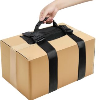 Correa Portacajas Reforzada 🧳 con Asa y Hebillas Ajustables para Carga Pesada