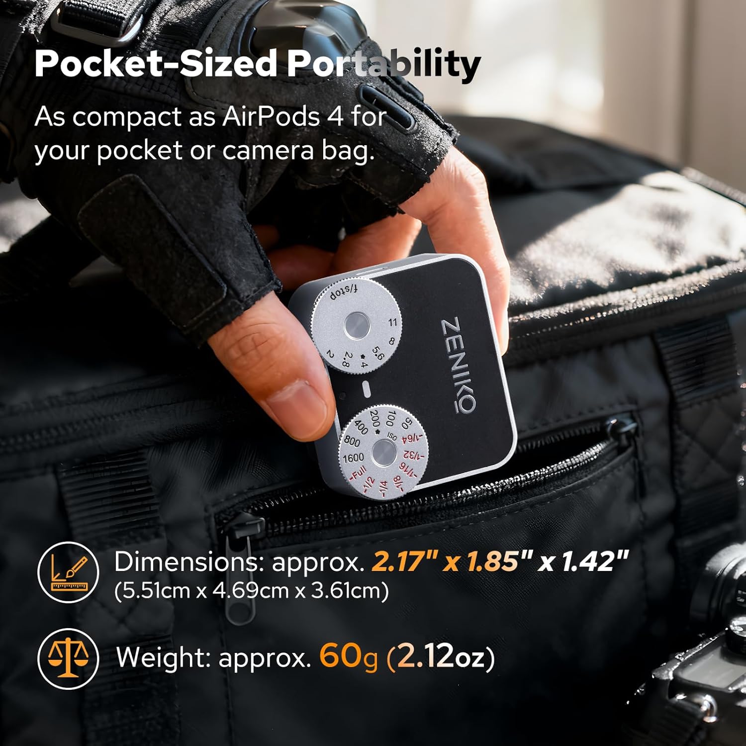 Flash Retro Mini para Cámara ZA-12 con 7 Niveles de Potencia - Imagen 7