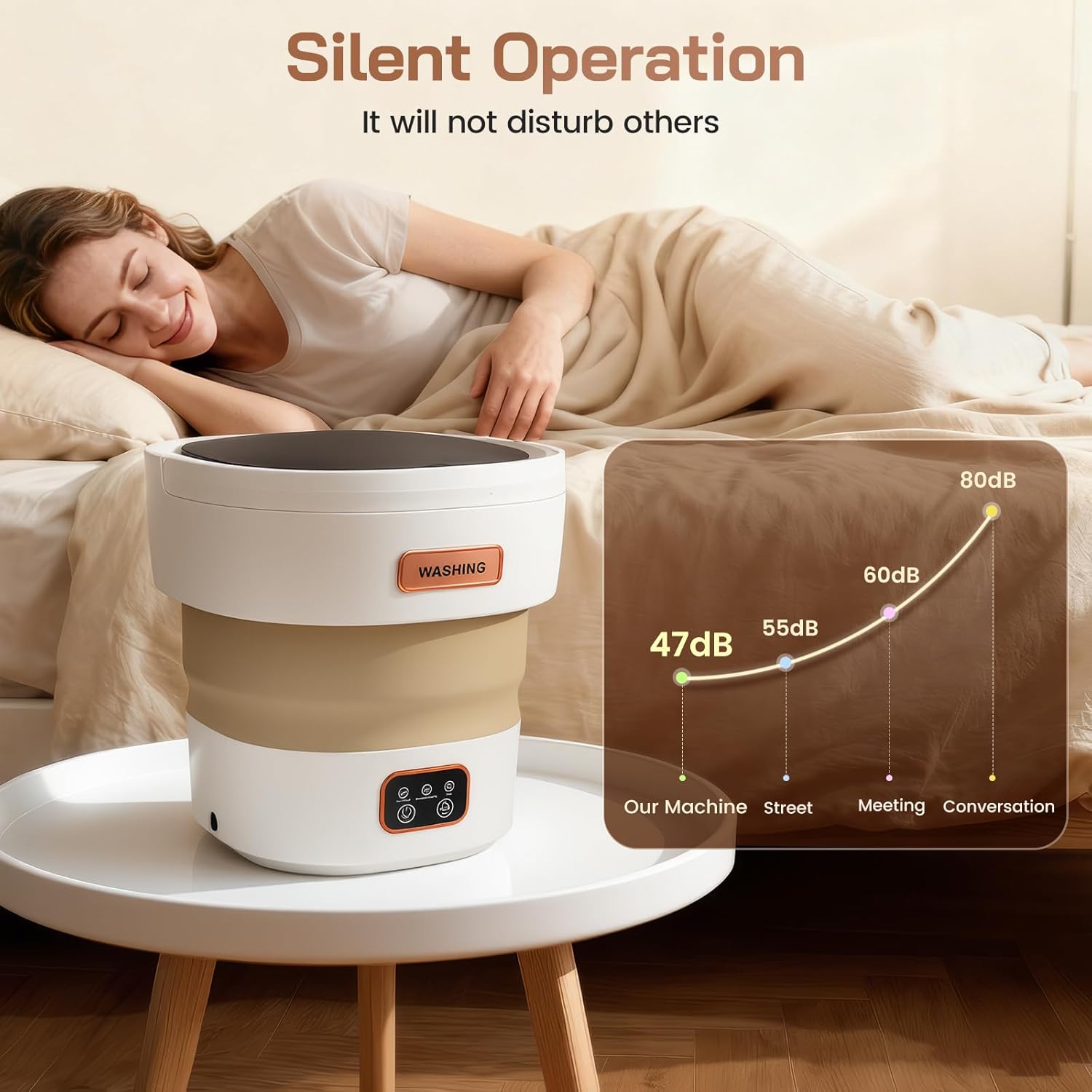 Lavadora Portátil Plegable 15 L con Canasta de Centrifugado 🧺✨ - Imagen 5