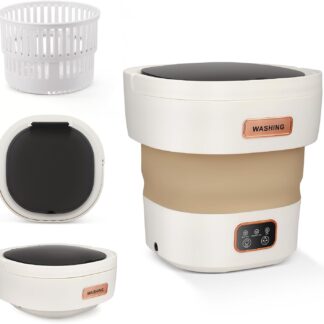 Lavadora Portátil Plegable 15 L con Canasta de Centrifugado 🧺✨
