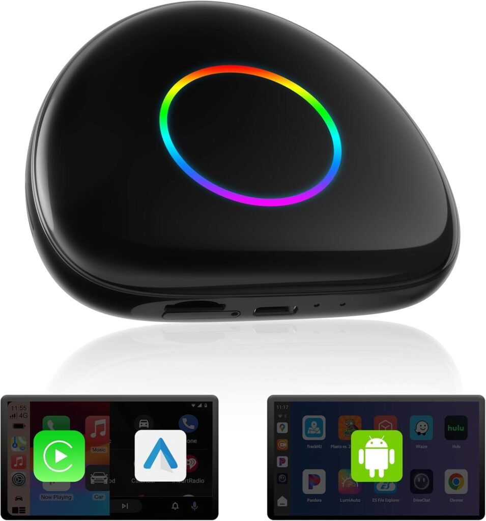 Magic Box CarPlay Android Auto Inalámbrico 8GB+128GB con 4G, GPS y ChatGPT 🚗💡