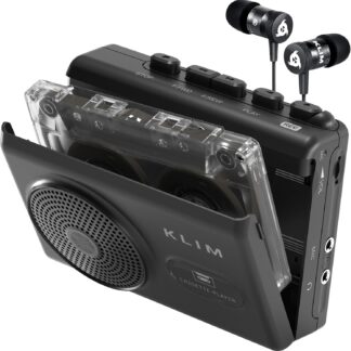 Reproductor de casetes portátil KLIM K9 🎶🕹️ Grabadora y altavoz integrado