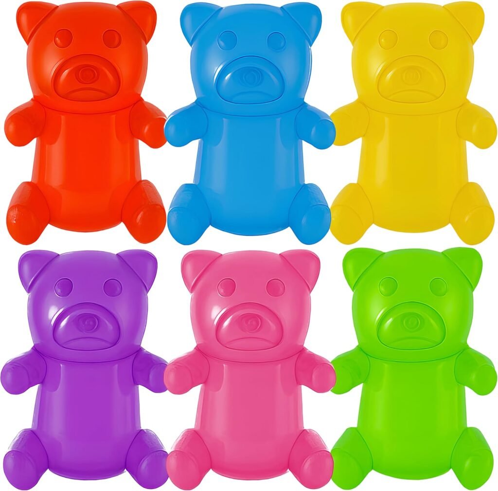 Set de 6 Ositos Inflables 60 cm Granatan 🧸 Decoración Fiesta y Piscina