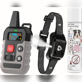 Collar de Adiestramiento para Perros con Control Remoto, 4 Modos y Rociador de Citronela 🐶🌿