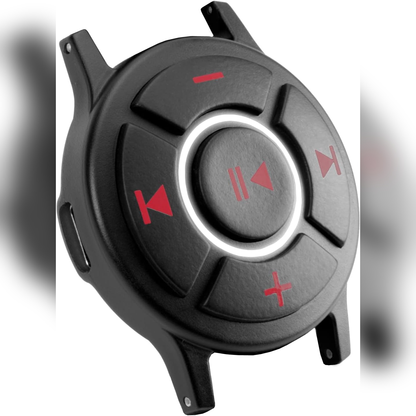 Control remoto Bluetooth impermeable para motocicleta o volante con botón de música 🎵🚴♂️