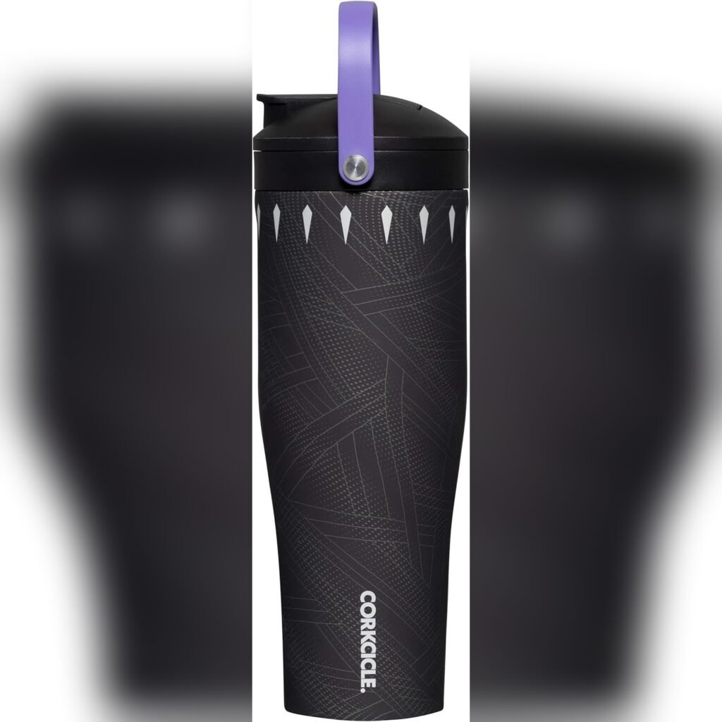 Shaker de Proteína de Acero Inoxidable 30oz con Tapa Antiderrames y Asa 🥤💪
