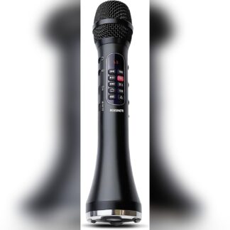 Micrófono Karaoke Inalámbrico Recargable con Altavoz 30W, Bluetooth 5.3 y Modos de Voz 🎤🎶