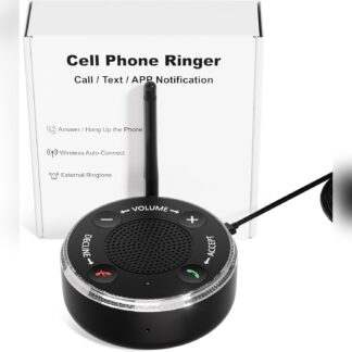 Amplificador de Timbre para Celular con Bluetooth y Alertas Visuales 🔊🔴