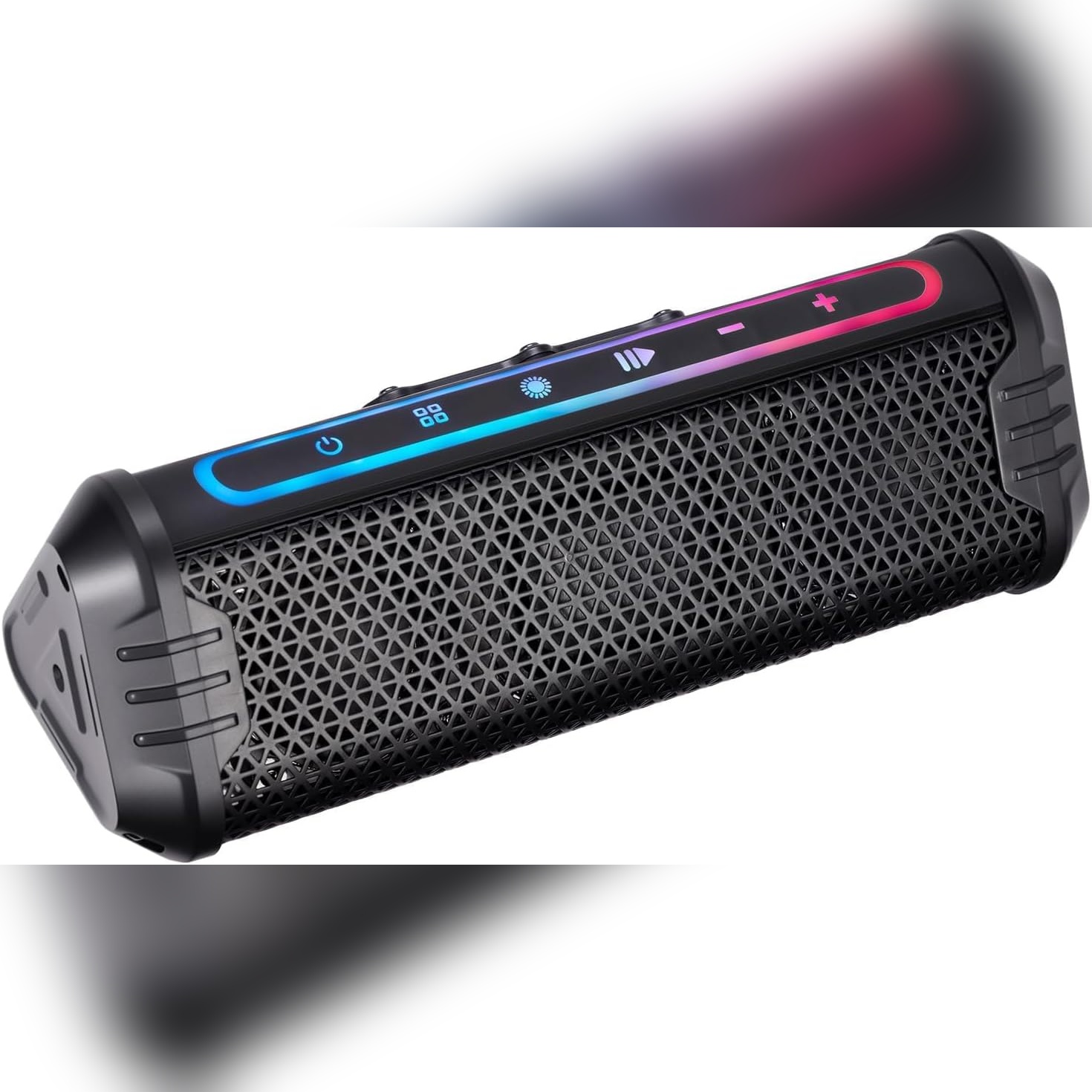 Barra de Sonido para Moto con Bluetooth, Luces RGB y Montura de Manillar 🚨🎶