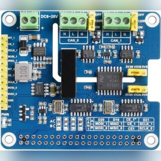 Expansión CAN FD de 2 canales para Raspberry Pi con aislamiento eléctrico ⚡📟🧲