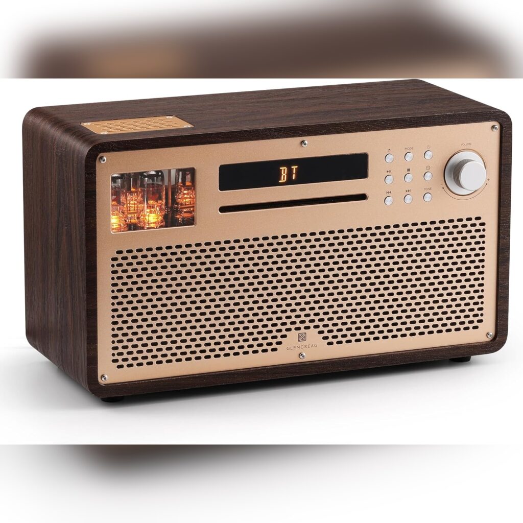 Sistema de Sonido HiFi con Tubos de Vacío y Reproductor 7 en 1 🎶📻