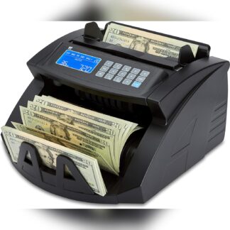 Contador de Billetes con Detección de Billetes Falsos y Valor Total 💵🧠