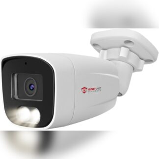 Cámara de Seguridad IP PoE 4MP con Visión Nocturna Inteligente y Micrófono 🎥🌙