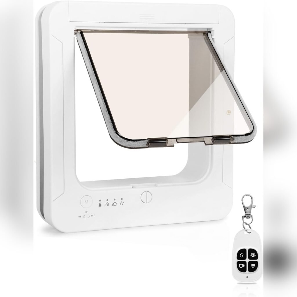 Puerta Inteligente para Gatos con Llaves RFID y Control Remoto 🐱🔐