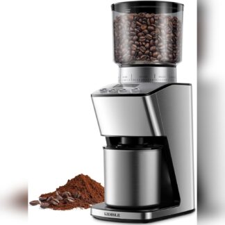 Molino de Café Eléctrico con 51 Niveles de Molienda ⚙️☕