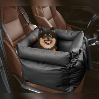 Asiento de carro para perro mediano impermeable y lavable 🐶🚗