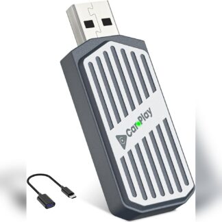 Adaptador CarPlay y Android Auto Inalámbrico 2025 – USB/USB-C Plug & Play 🚗📱