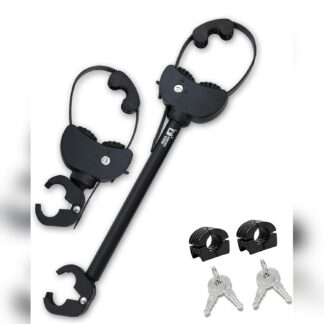 Correas de sujeción bloqueables con llaves para bicicletas y e-bikes 🚲🔒 (2 unidades)