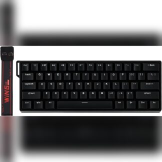 Teclado mecánico EPOMAKER Aula WIN60 HE 60% con cable USB-C, switches magnéticos intercambiables y retroiluminación RGB 🎮✨