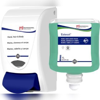 Dispensador de jabón líquido de pared 1L con recarga incluida 💧🧴